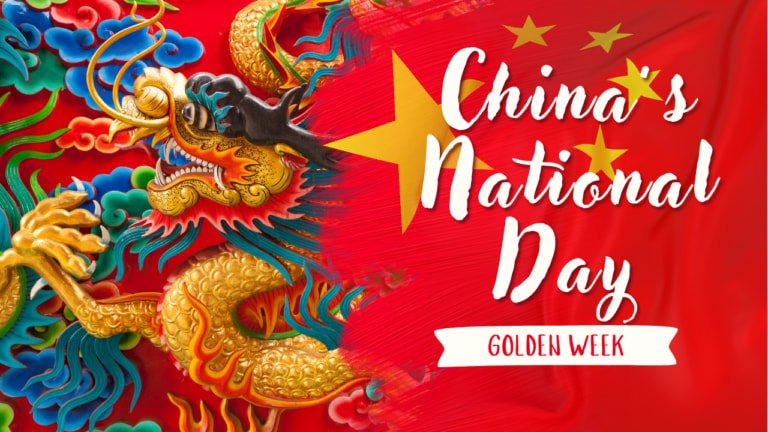 Złoty tydzień w Chinach plakat